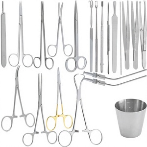 Juego de Instrumentos para Otoplastia, Tijeras para Cartílago, Portaagujas, Kit Quirúrgico para Fijación de Orejas, Acero Inoxidable Alemán, Manual, ENT - Product Image 1