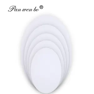 Oval Shaped Paint Board Canvas Stretched Primed Decoration Boards For Painting For Students Artist Hobby Painters Beginners