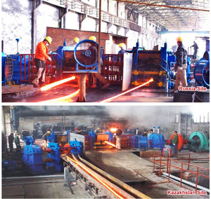 6.5-32 Mét thép cây cán nóng nhà máy 1ton 3ton 5ton mỗi giờ thép cây dây thanh làm cho dây chuyền sản xuất tiếp tục đúc máy - Product Image 3