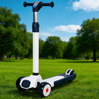 Trottinette pliable 3 roues pour enfants de 2 à 8 ans, avec roues lumineuses, conforme EN71, pour la Foire de Canton 2026