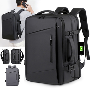 Nouveau sac à <span class=keywords><strong>dos</strong></span> extensible pour homme, imperméable, design personnalisé, pour ordinateur portable, voyage, affaires, avec port de charge USB - Product Image 1