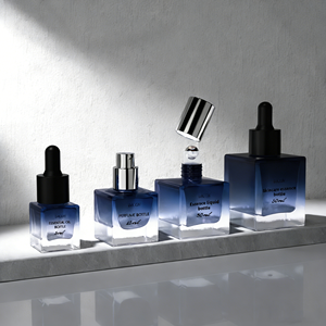 Emballage en verre vide de luxe 15ml 30ml Flacon de <span class=keywords><strong>parfum</strong></span> à bille 50ml Flacon compte-gouttes Huile essentielle Flacon en verre avec boîte - Product Image 5