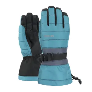 Winter Gloves Touch Screen Long Cuff Thinsulate Ski Gloves Waterproof Thermal Glove Full Finger