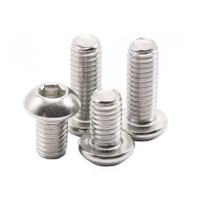 Metric 304 Stainless Steel Pan Head <b>Screws</b> Class 8.8 Standard Thread Plain Finish - Product Image 4
