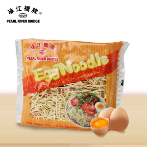 บะหมี่ไข่ แบรนด์ Pearl River Bridge 400 กรัม บรรจุถุงพลาสติก ราคาโรงงาน ขายส่ง ราคาโรงงาน OEM ปรุงง่าย รสชาติดี - Product Image 3