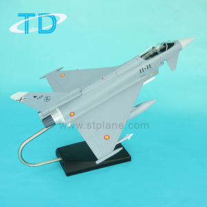 Modèle d'<span class=keywords><strong>avion</strong></span> en résine Mig 29 EF-2000 Typhoon, Force <span class=keywords><strong>a</strong></span>érienne espagnole, gadgets de bureau à <span class=keywords><strong>vendre</strong></span> - Product Image 2