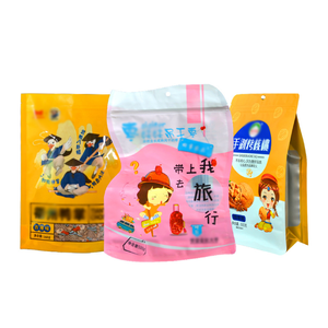 Hai mặt mờ dây kéo nắp kéo đứng lên Túi <span class=keywords><strong>Ziploc</strong></span> túi cho thực phẩm & vật nuôi bao bì thực phẩm - Product Image 2