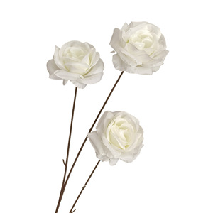 Fleurs artificielles en soie blanches pour mariage, allée de la chapelle, arrangement au sol, roses, lys, tulipes, accessoires de photographie en extérieur, décoration intérieure - Product Image 5