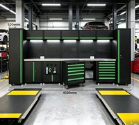 Gabinete de Herramientas Modular de Acero Resistente Personalizable OEM, Capacidad de Carga de 1000 kg, Almacenamiento a Prueba de Óxido para Garaje o Taller