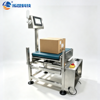 Machine de pesage et de contrôle automatique industrielle chinoise pour convoyeur alimentaire, pour boîtes lourdes, cartons, sacs et caisses, avec éjecteur à rouleaux - Prix