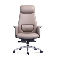 Chaise de bureau de direction à dossier haut avec repose-pieds, chaise ergonomique pour patron, soutien lombaire réglable, chaise de bureau inclinable en cuir, chaise de PDG