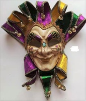 Masque de bouffon du Mardi Gras, masque de clown de carnaval