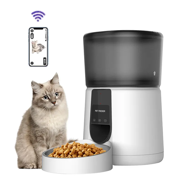 Minuterie d'alimentation automatique intelligente pour chat, bols pour chiens et animaux de compagnie, de haute qualité et à bas prix