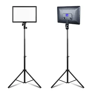 Luminária led para fotografia, 36*25 cm, 17 polegadas, 40w, 3000-6000k, regulável, estúdio de fotografia, luz de vídeo ao vivo