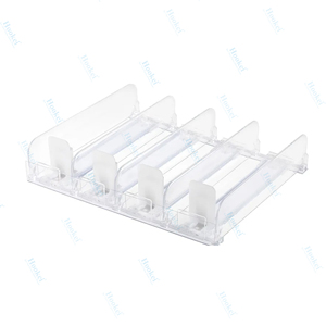 Hookei peut système de poussoir auto poussant peut organisateur rouleau étagère poussoir système de gestion - Product Image 5