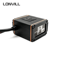 LONVILL 2 pièces, scanner de codes-barres fixe double CMOS 1,3 MP 1280*1080 pixels pour lignes de production automatisées