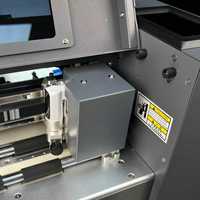 Máquina troqueladora de etiquetas y plotter de corte de etiquetas con servomotor, cabezal rotatorio de doble cabezal y cabezal de hendido, para papel A3 y A3+