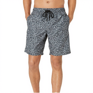 Pantalones Cortos Deportivos Casuales para Hombre, Verano, Moda, Logotipo Personalizado Bordado, Cierre con Cordón, Tejido de Punto, Cintura Media, 100% Poliéster - Product Image 4