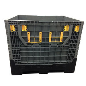 תיבת מזרן פלסטיק מיכל בתפזורת עם נפח פנימי ענק וחוסן גדול 1200*1000 מ "מ - Product Image 6