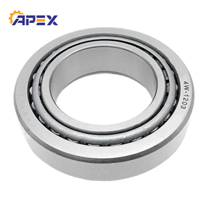 อะไหล่รถขุด Apex Wear Resistant Excavator Spare Parts Machinery Parts 4W1203 4W1204 แบริ่งทรงกรวยสำหรับ 120 140 มอเตอร์เกรดเดอร์ โรลเลอร์แบริ่ง - Product Image 1