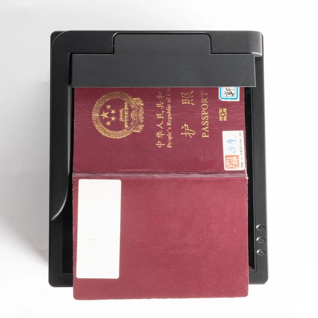 USB Interface Automatic Full Page White Light Infra-red UV Scanner Stock Passport Document ID Card Reader OCR/MRZ Identification