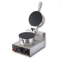 Machine à cornets de crème glacée électrique commerciale machine à cônes tacos gaufres à plaque unique machine à gaufres à tasse de crème glacée à bon prix