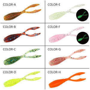 Leurre souple de pêche Spinpoler Ajing 36mm, petit leurre en silicone pour poisson-roux, appât en plastique, ver, shad, fournitures de pêche - Product Image 3
