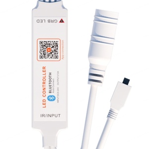 Cho <span class=keywords><strong>Led</strong></span> điều khiển mini 5V USB 5-24V tuya cuộc sống thông minh App 24 keys <span class=keywords><strong>IR</strong></span> từ xa 12V 6A <span class=keywords><strong>RGB</strong></span> <span class=keywords><strong>LED</strong></span> Light Strip điều khiển IP20 30m - Product Image 3