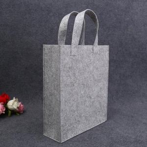 Bolso de mano de fieltro reutilizable Bolso de compras al por mayor de fieltro con logotipo - Product Image 3