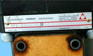 ปั๊มใบพัดแบบเคลื่อนที่คงที่ Atos PFE-31036 รุ่น PFE-31036/1DU ปั๊มน้ำมันไฮดรอลิกสำหรับเครื่องฉีดพลาสติก - Product Image 2