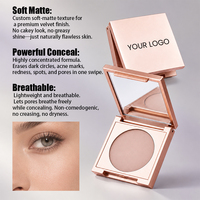 Maquillage pour le visage, marque privée, OEM, ODM, vente en gros, produit cosmétique de beauté, logo personnalisé, palette de correcteur 4 teintes, couvrance totale crémeuse