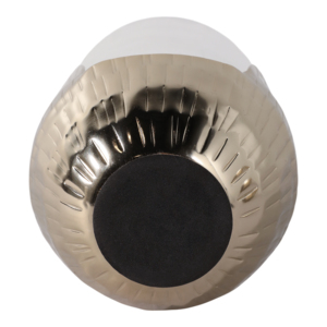 Modern Glass Pillar <b>Hurricane</b> <b>Candle</b> Holder With Metal Base Decorative Home Accent For Living Room Decor <b>Candle</b> Stick - Product Image 6