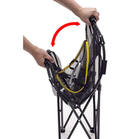 Filet de golf pliable robuste pour le chipping, système de cible jaune à 3 couches, support trépied en X, portable, extérieur/intérieur, vente en gros OEM