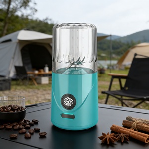 Mini-mixeur électrique portable USB sans BPA, étanche, 260 ml, à vitesse variable, pour glace pilée, lames en acier inoxydable SUS304, idéal pour voiture, hôtel et extérieur - Product Image 4