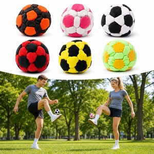 Bolsa <span class=keywords><strong>de</strong></span> Fútbol para Entrenamiento <span class=keywords><strong>de</strong></span> Coordinación <span class=keywords><strong>de</strong></span> Pies, Juego al Aire Libre, Bolsa <span class=keywords><strong>de</strong></span> Fútbol <span class=keywords><strong>de</strong></span> Gamuza Rellena <span class=keywords><strong>de</strong></span> <span class=keywords><strong>Pellets</strong></span> en Espiral, Suave y Duradera, Estilo Fútbol - Product Image 1