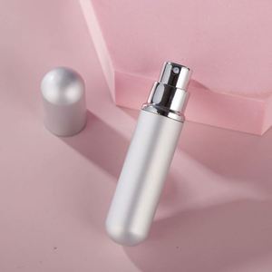 Portable Mini Travel 5Ml 8Ml 10Ml Glass <b>Perfume</b> Bottle Aluminum Empty Pressure Spray Bottle Refillable for Personal Care Home - Product Image 5