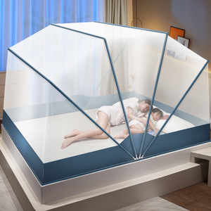 2025 phong cách mới nâng cấp bán buôn Giường lưới chống muỗi di động gấp lưới vải lưới chống muỗi - Product Image 4