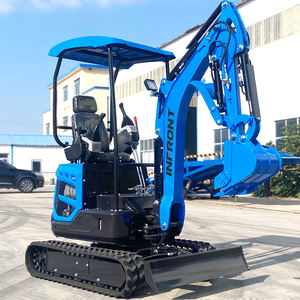 Para Kubota alto rendimiento <span class=keywords><strong>1.2Ton</strong></span> 2Ton Mini excavadora sobre orugas Bagger alta fuerza de excavación eficiencia Eaton hidráulico - Product Image 4