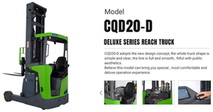 2000kg 2 tấn 4400lbs Max. Lift chiều cao 14m cân bằng truy cập điện di chuyển mast đạt xe tải cho Kho Vật liệu xử lý - Product Image 5