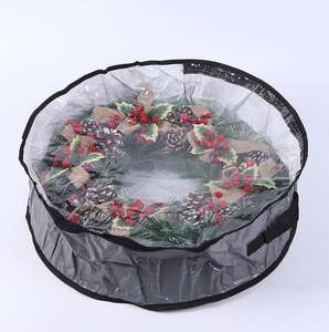 Sacs de rangement pour couronnes et guirlandes avec fenêtres transparentes pour des fêtes faciles - Product Image 4