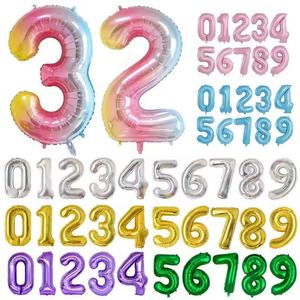 Globos de Letras Grandes Multicolores al por Mayor, Globos de Aluminio, Cualquier Globo de Letras Personalizado en Oro Rosa, Globos de Letras de 16 Pulgadas - Product Image 2
