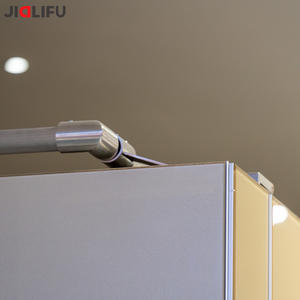 Nuova Cabina WC Commerciale Impermeabile <span class=keywords><strong>in</strong></span> Pannelli a Nido d'Ape <span class=keywords><strong>in</strong></span> Vetro e Acciaio <span class=keywords><strong>per</strong></span> Edifici Uffici - Product Image 5