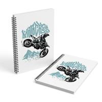 Carnets de dessin grand format au design unique pour l'impression professionnelle, idéaux pour l'école et le bureau, avec reliure spirale et couverture rigide