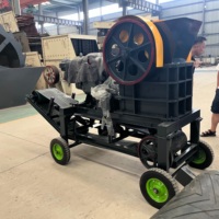 Petit concasseur à mâchoires, petit concasseur de roche, machine de concassage de laboratoire pour les essais de minerai à petite échelle