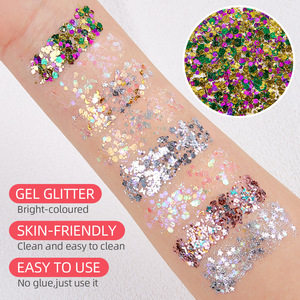 Crème scintillante pour le corps et les lèvres, effet laser coloré, pour Noël, la fête de l'Indépendance et la Saint-Valentin, marque privée - Product Image 3