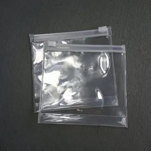Transparente Reiß verschluss dichtung PVC Antioxidations-Kunststoff-Schmuck tasche zum Verpacken