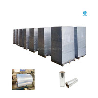 Film rétractable en PVC transparent rigide, résistant à l'humidité, soluble dans l'eau, pour l'emballage de café, de thé, de jus, de verre, de canettes, de flacons compte-gouttes