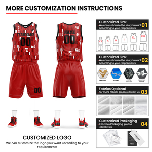 Maillot de <span class=keywords><strong>basket</strong></span>-ball personnalisé brodé DCY, meilleur design d'uniforme de <span class=keywords><strong>basket</strong></span>-ball, couleur blanc, design de maillot de <span class=keywords><strong>basket</strong></span>-ball blanc et rouge - Product Image 2