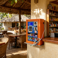 Antena WiFi Microtique para Zonas Comerciales, con Sistema de Monedas para WiFi en Estaciones, Máquinas Expendedoras de Pared