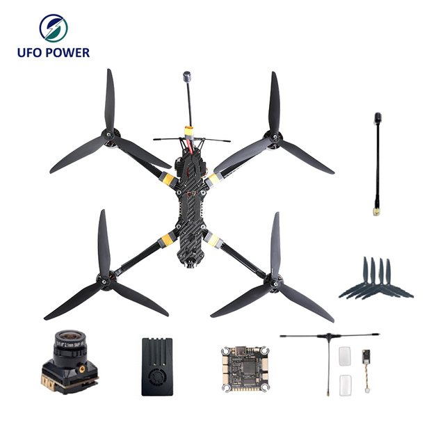 OEM/ODM 10 Inch Customizable 4K Camera Racing FPV Drone Long Flight Time RC Quadcopter Carbon Fiber 8000mAh Battery Camera